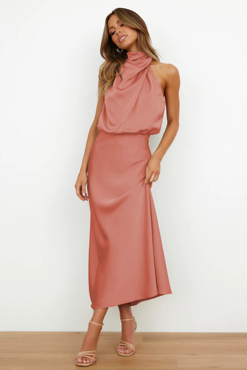 Quinn | Sahara Drape Dress