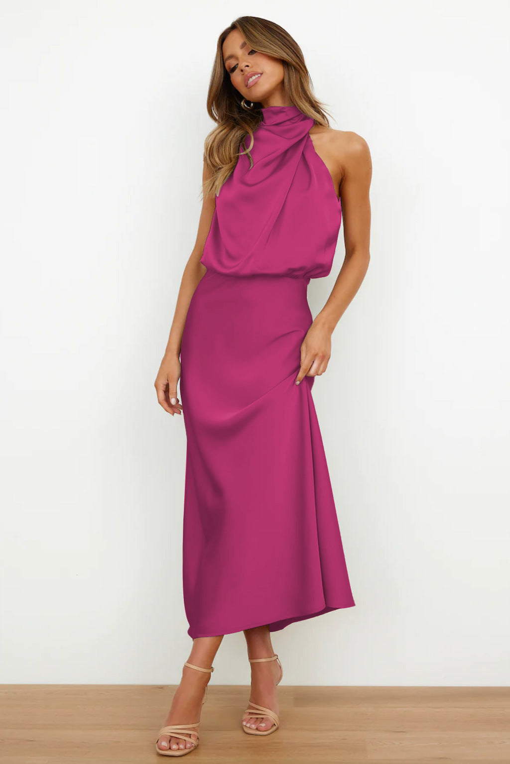 Quinn | Sahara Drape Dress