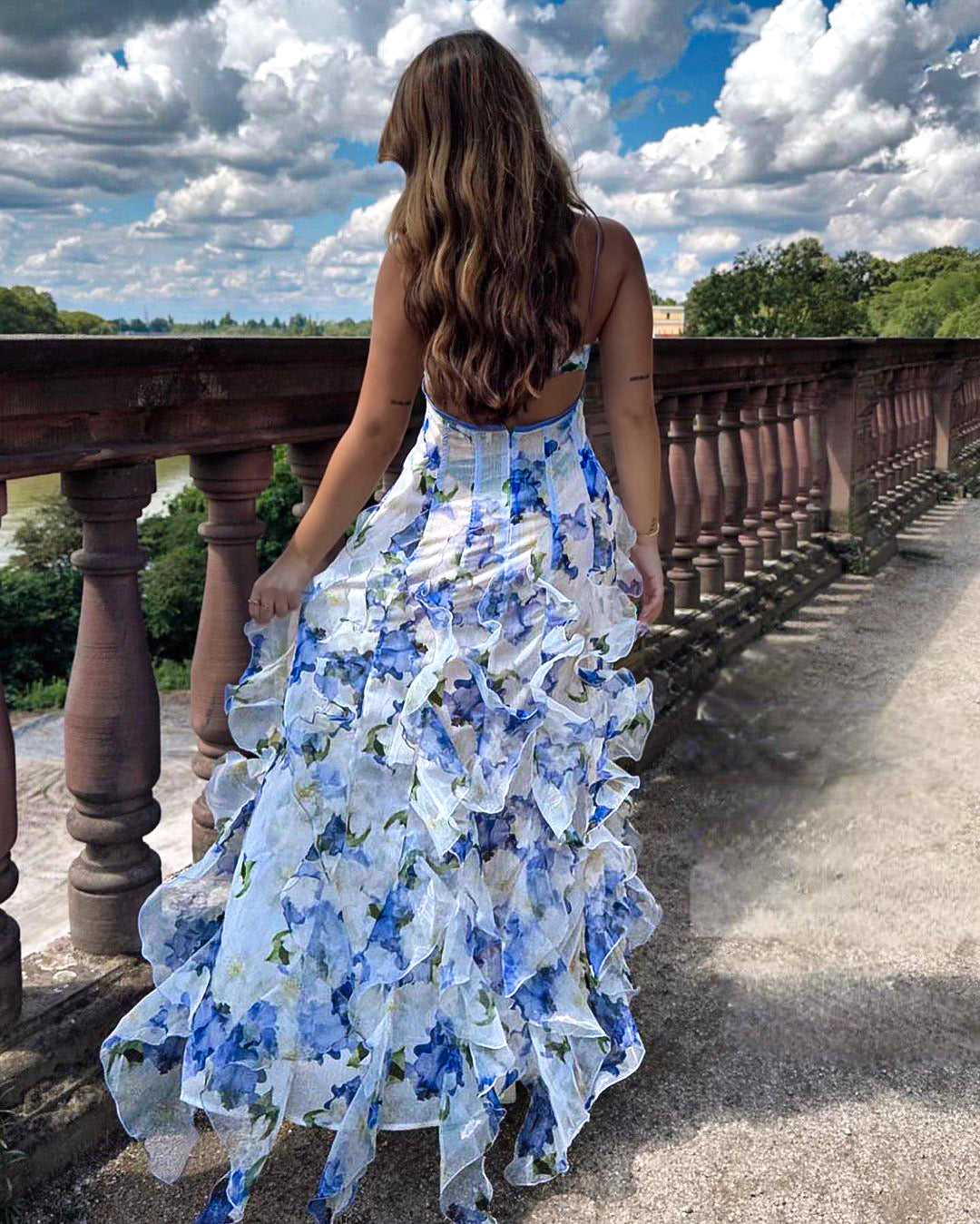 Solei | Coastal Bloom Jurk