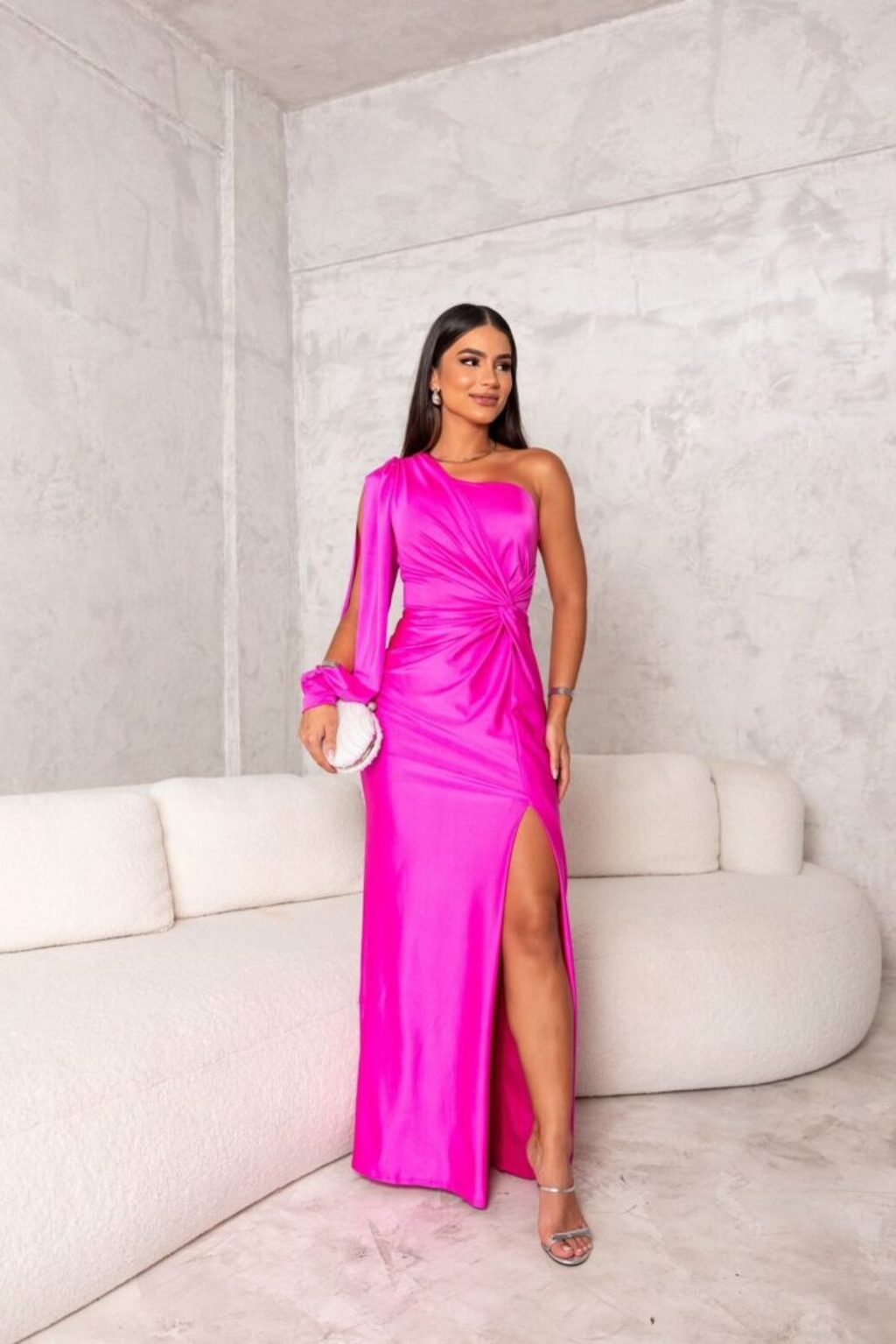 Leya | Glamour Draped Gown