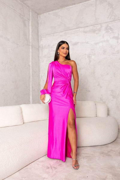 Leya | Glamour Draped Gown