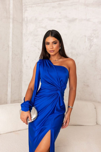 Leya | Glamour Draped Gown