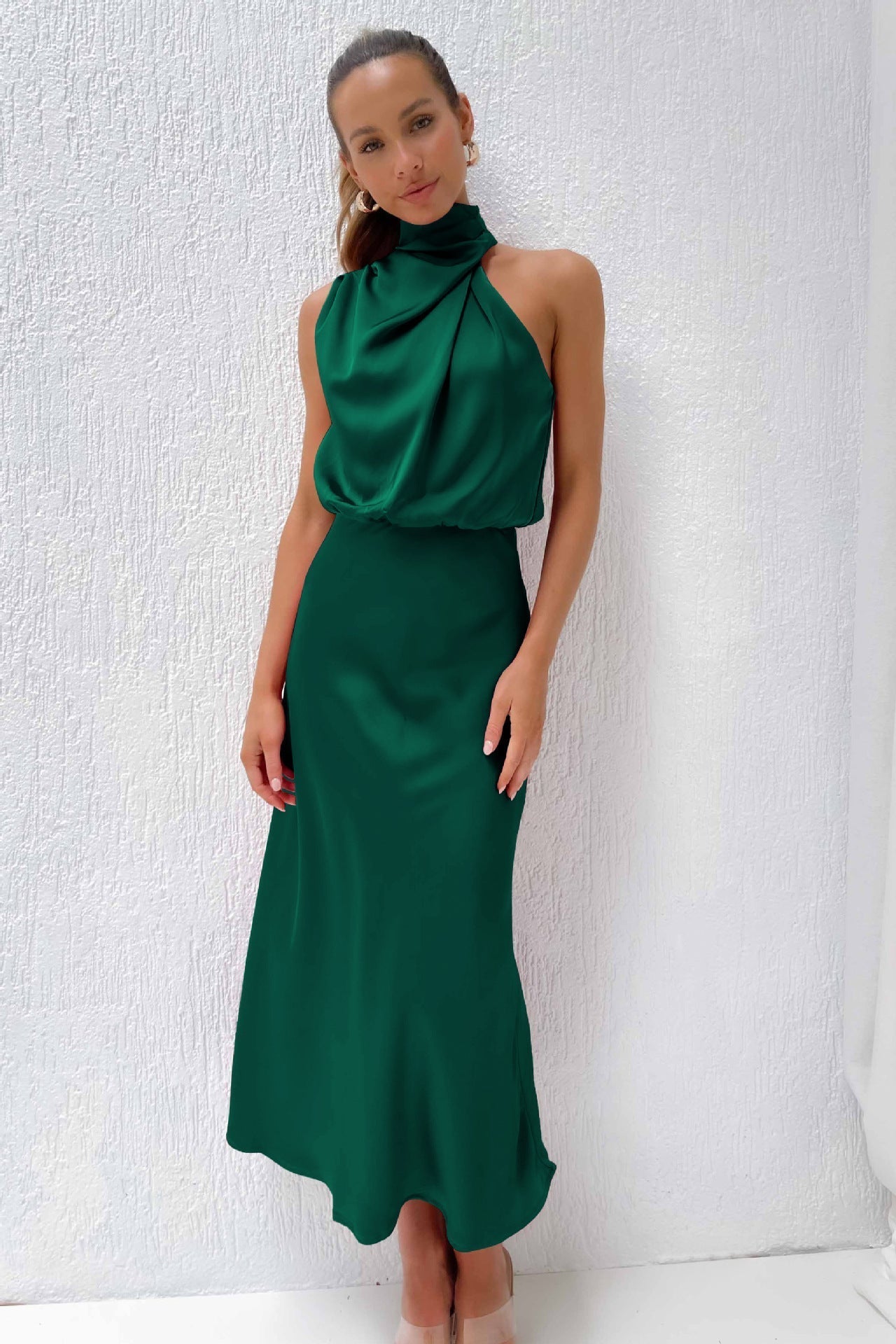 Quinn | Sahara Drape Dress