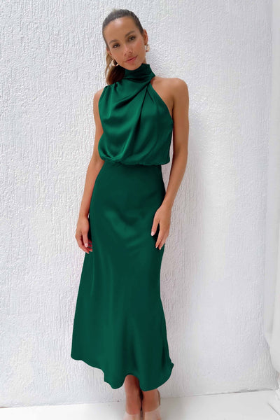 Quinn | Sahara Drape Dress
