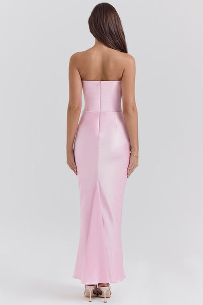 Alicia | Polished Satin Gown