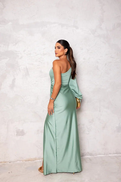 Leya | Glamour Draped Gown