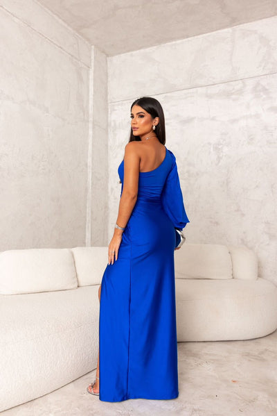 Leya | Glamour Draped Gown