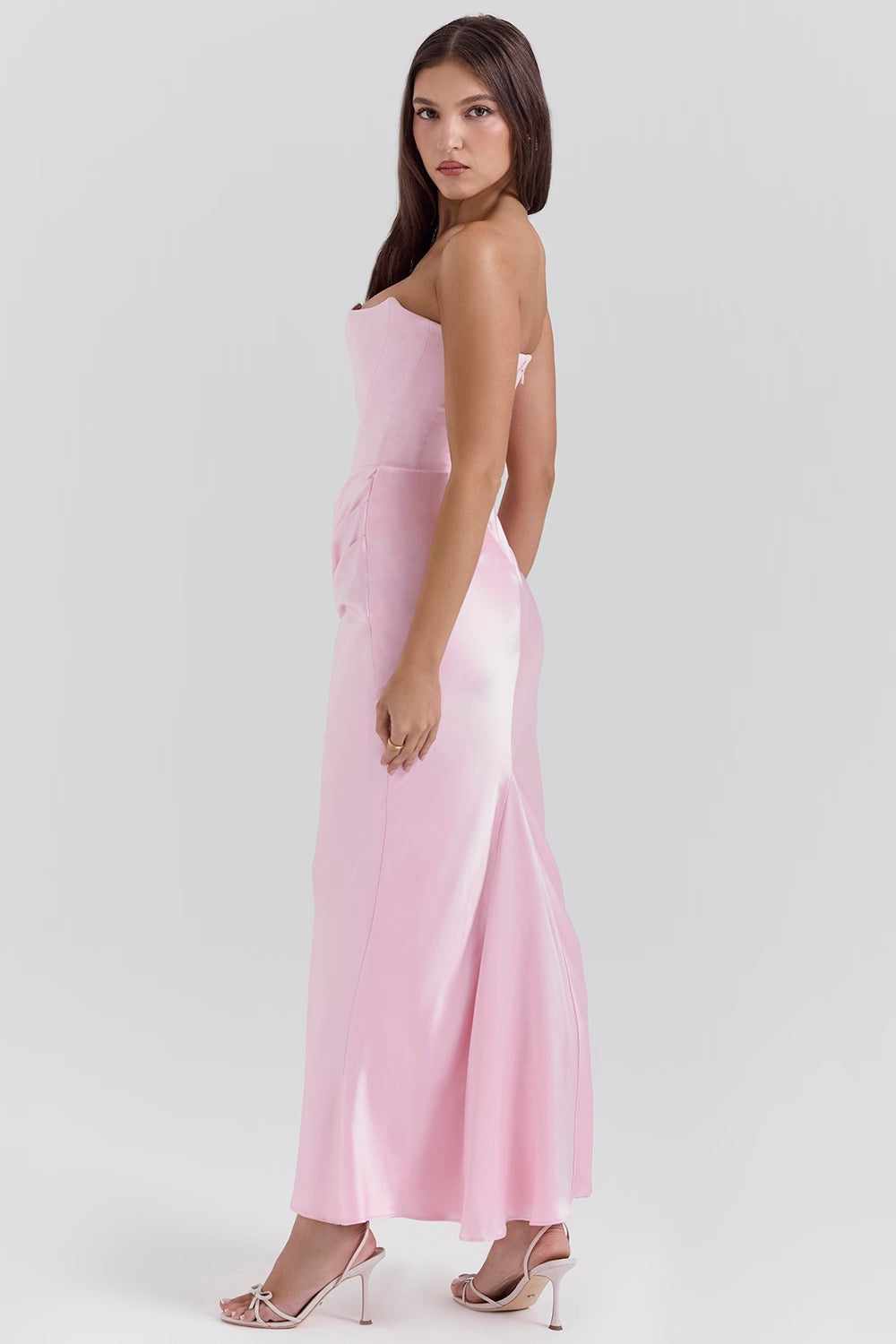 Alicia | Polished Satin Gown