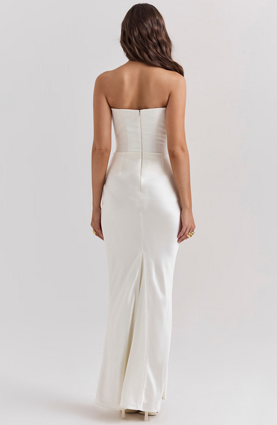 Alicia | Polished Satin Gown