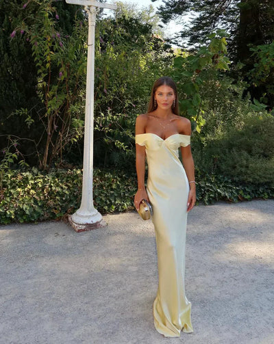 Estelle | Satin Curve Dress