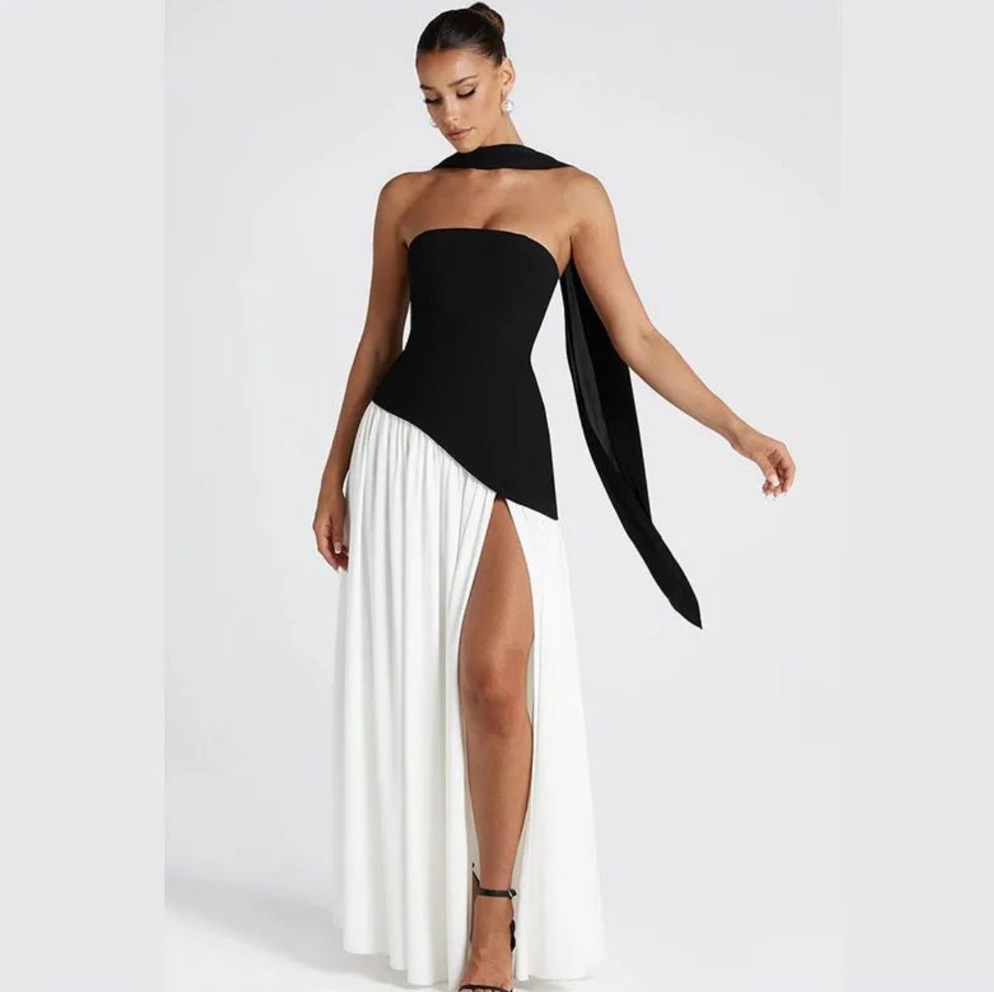 The Pure Pearl - Elegance Maxi Dress