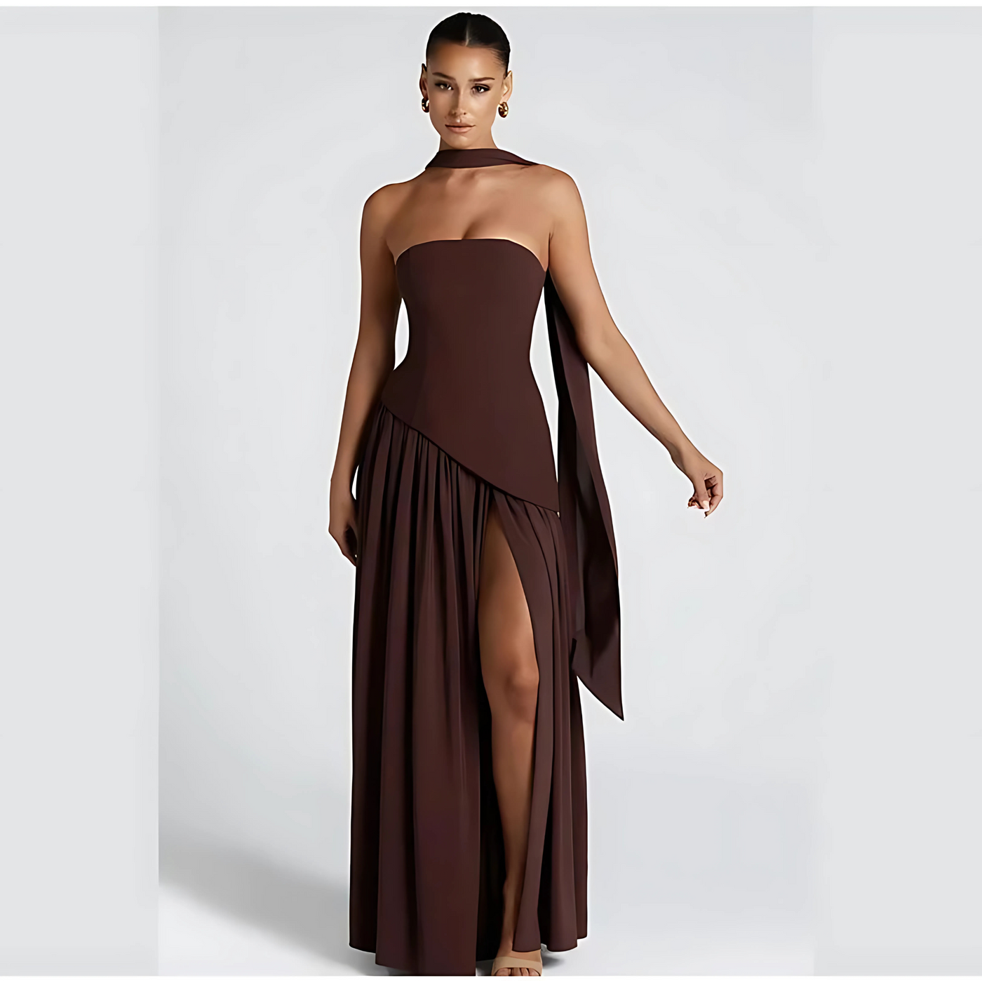 The Pure Pearl - Elegance Maxi Dress