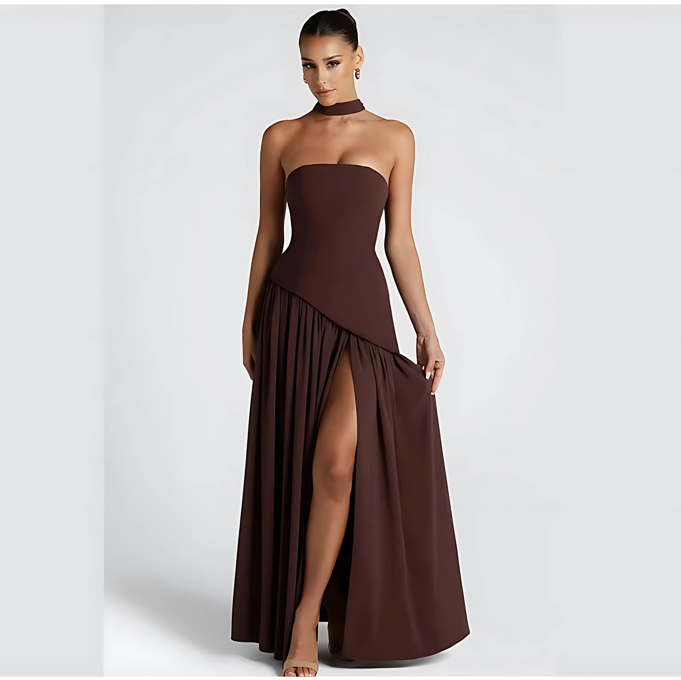 The Pure Pearl - Elegance Maxi Dress