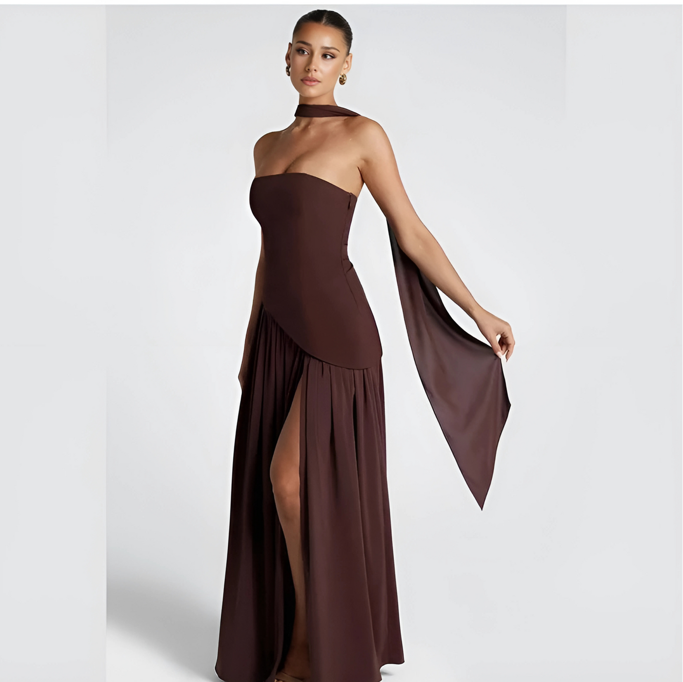 The Pure Pearl - Elegance Maxi Dress
