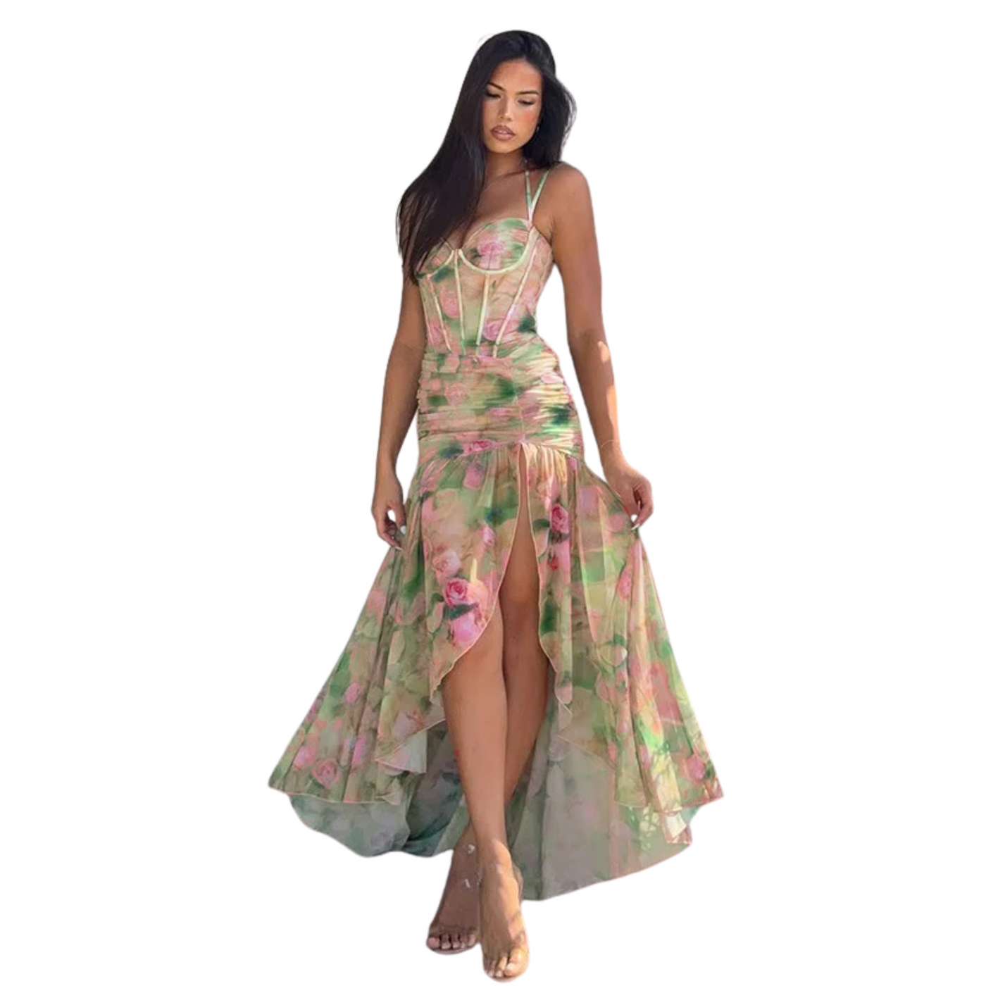 Luna - Floral Maxi Dress