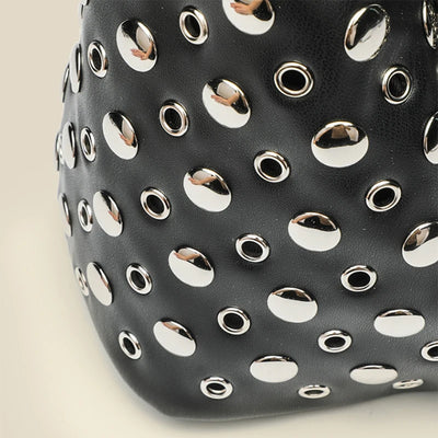 Mila - Studded Bucket Bag