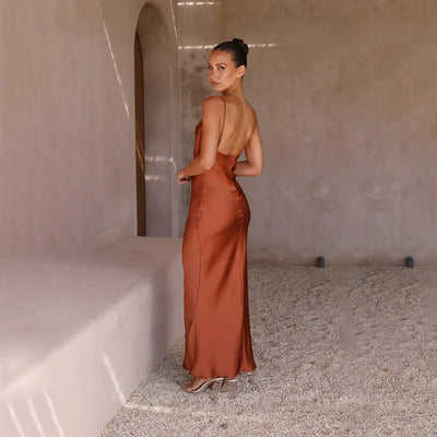 Zora | Radiant Satin Gown
