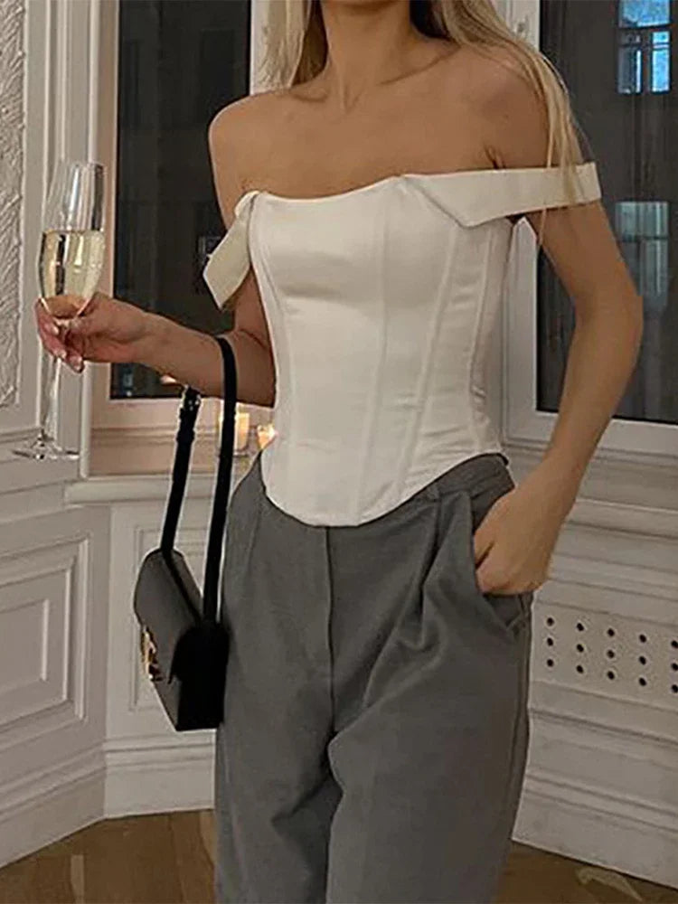 Camila - Corset Crop Top