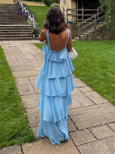 Victoria - Chiffon Bloom Dress