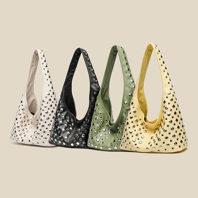 Mila - Studded Bucket Bag