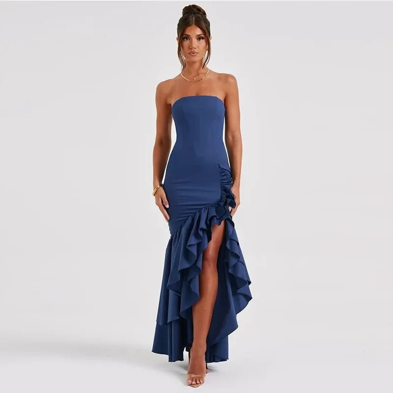 Pearl - Strapless Maxi Dress