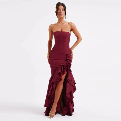 Pearl - Strapless Maxi Dress