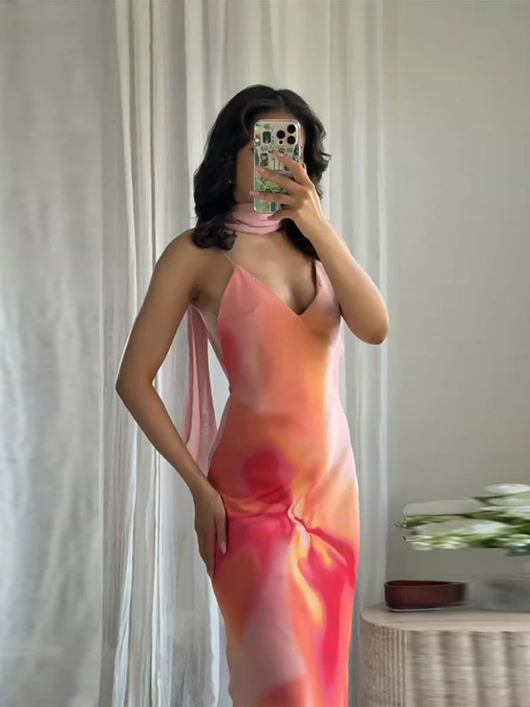 The Kaia - Pink Floral Dress