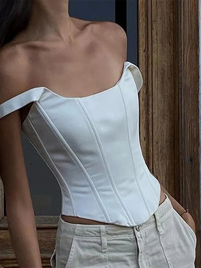 Camila - Corset Crop Top