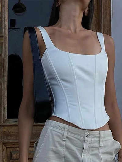 Camila - Corset Crop Top