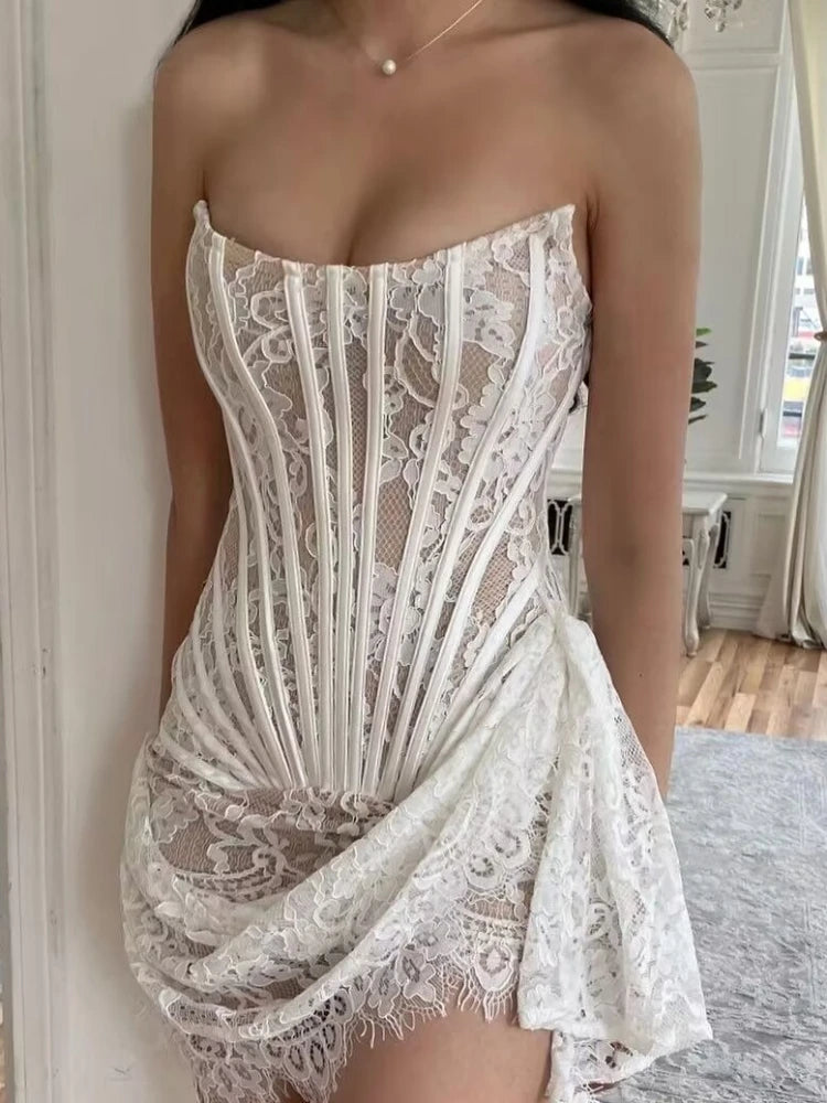 Alexa - Strapless Bodycon Dress
