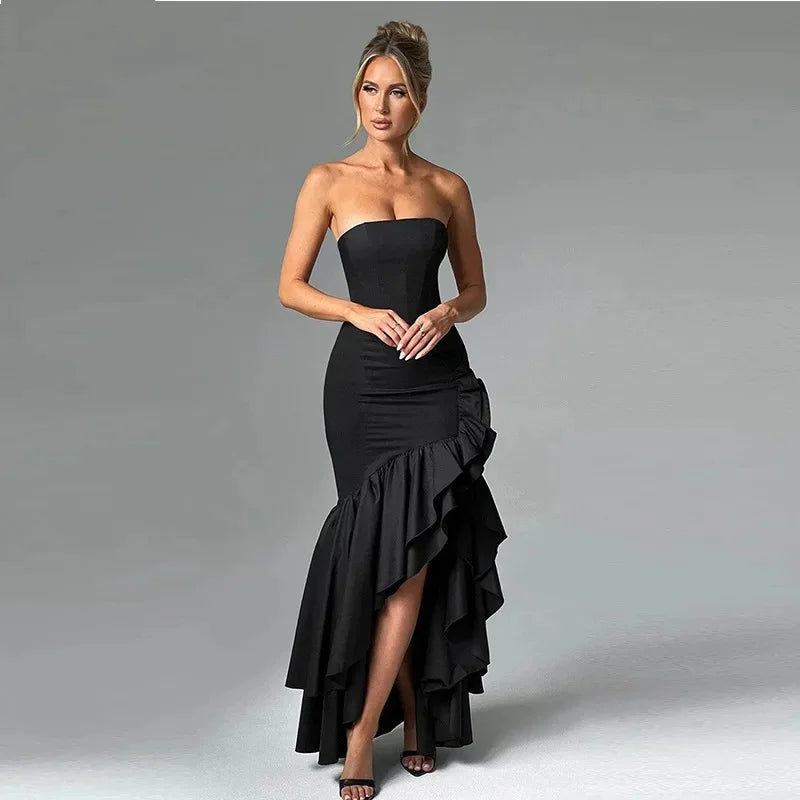 Pearl - Strapless Maxi Dress