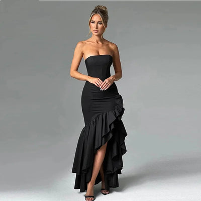 Pearl - Strapless Maxi Dress
