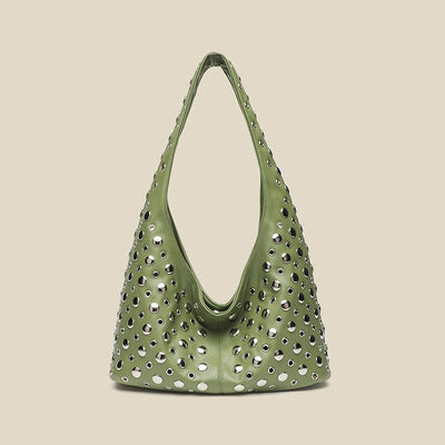 Mila - Studded Bucket Bag