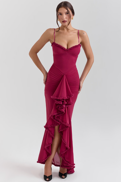 Roma | Romantic Ruffle Dress