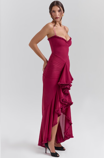 Roma | Romantic Ruffle Dress