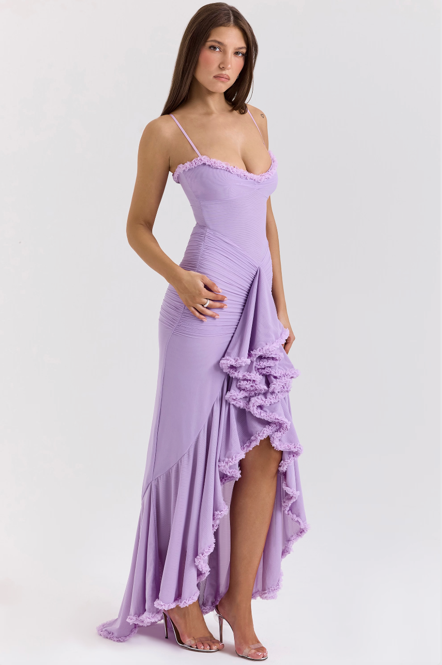 Roma | Romantic Ruffle Dress