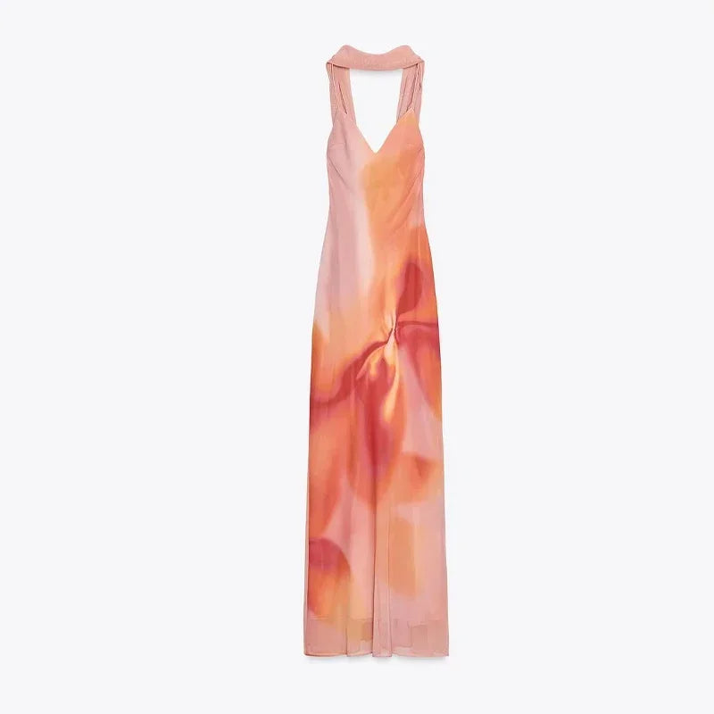 The Kaia - Pink Floral Dress