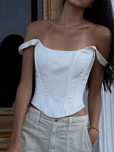Camila - Corset Crop Top