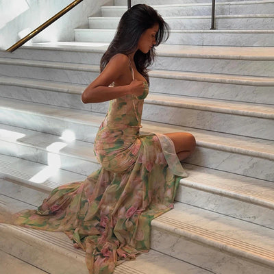 Luna - Floral Maxi Dress
