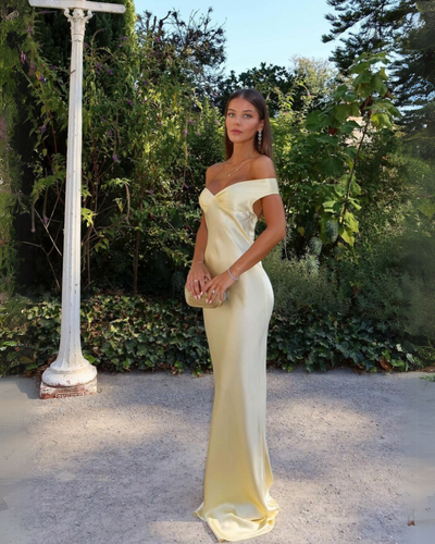 Estelle | Satin Curve Dress