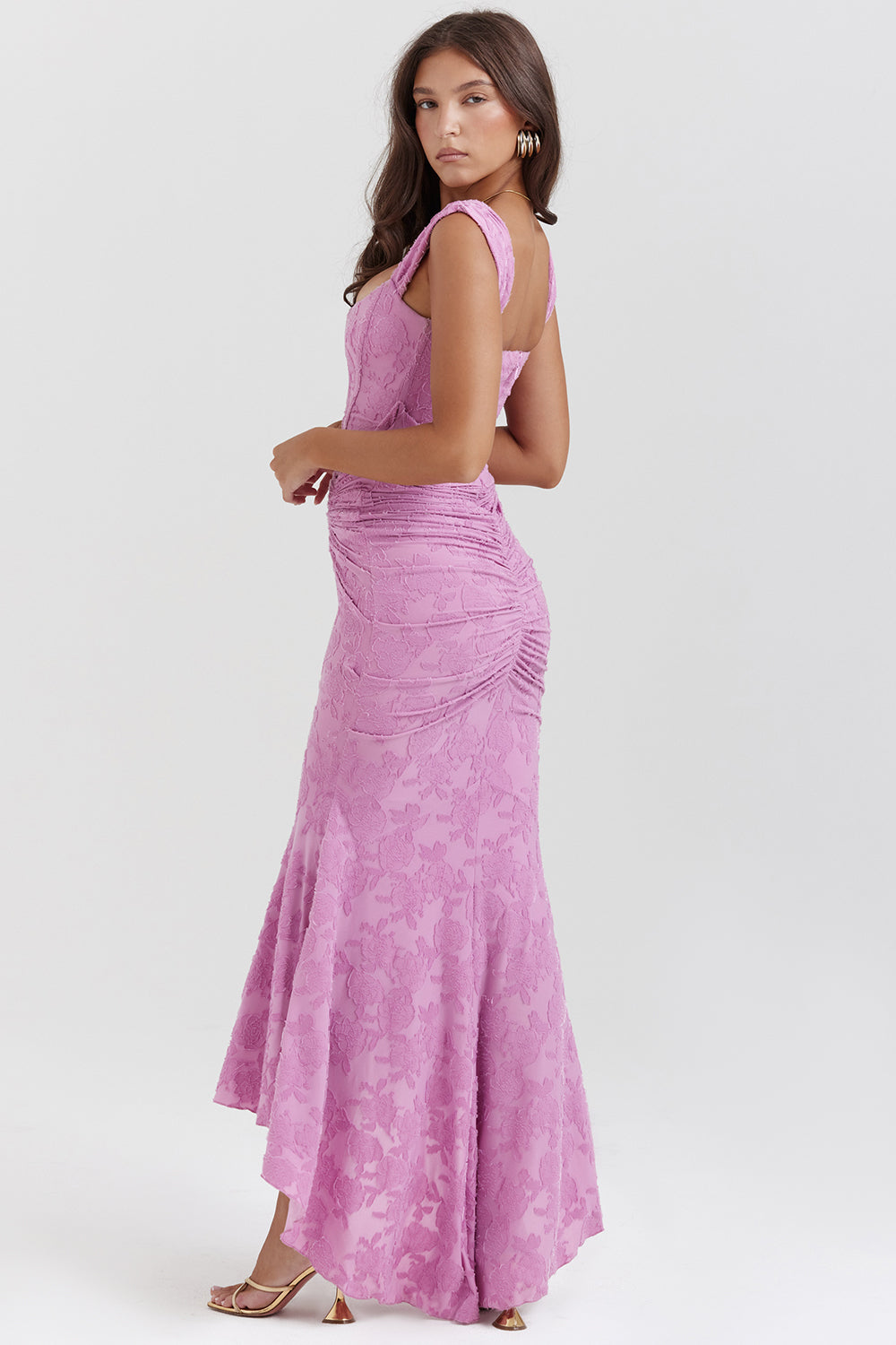 Lilia | Regal Draped Dress