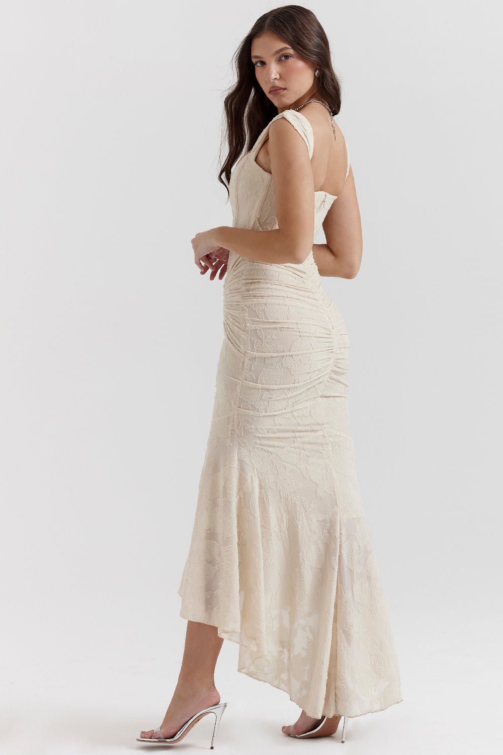 Lilia | Regal Draped Dress