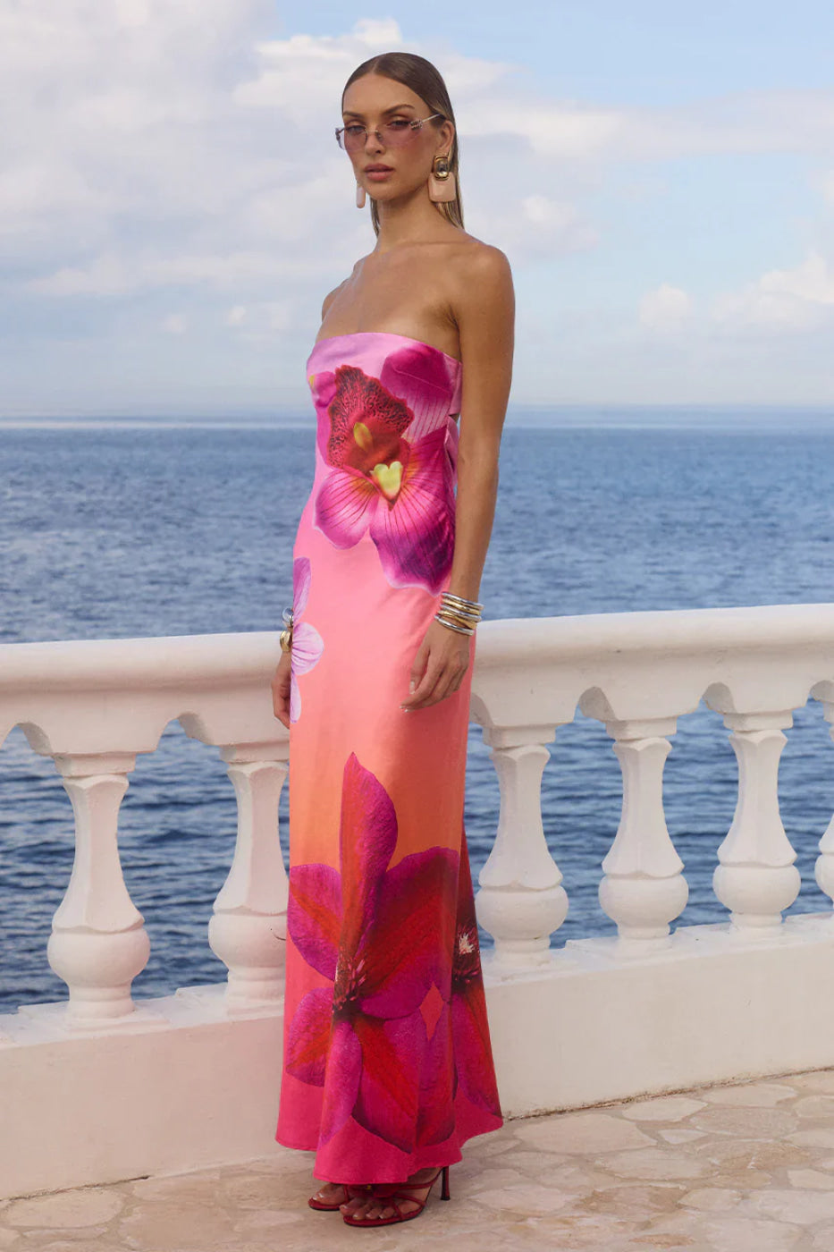 Celeste - Cosmo Ombre Maxi Dress