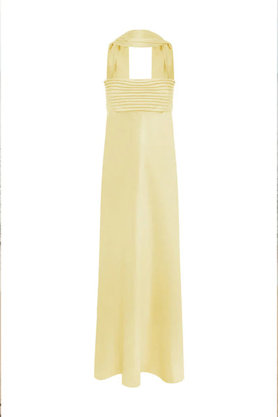 Seraphina – Lemon Maxi Dress