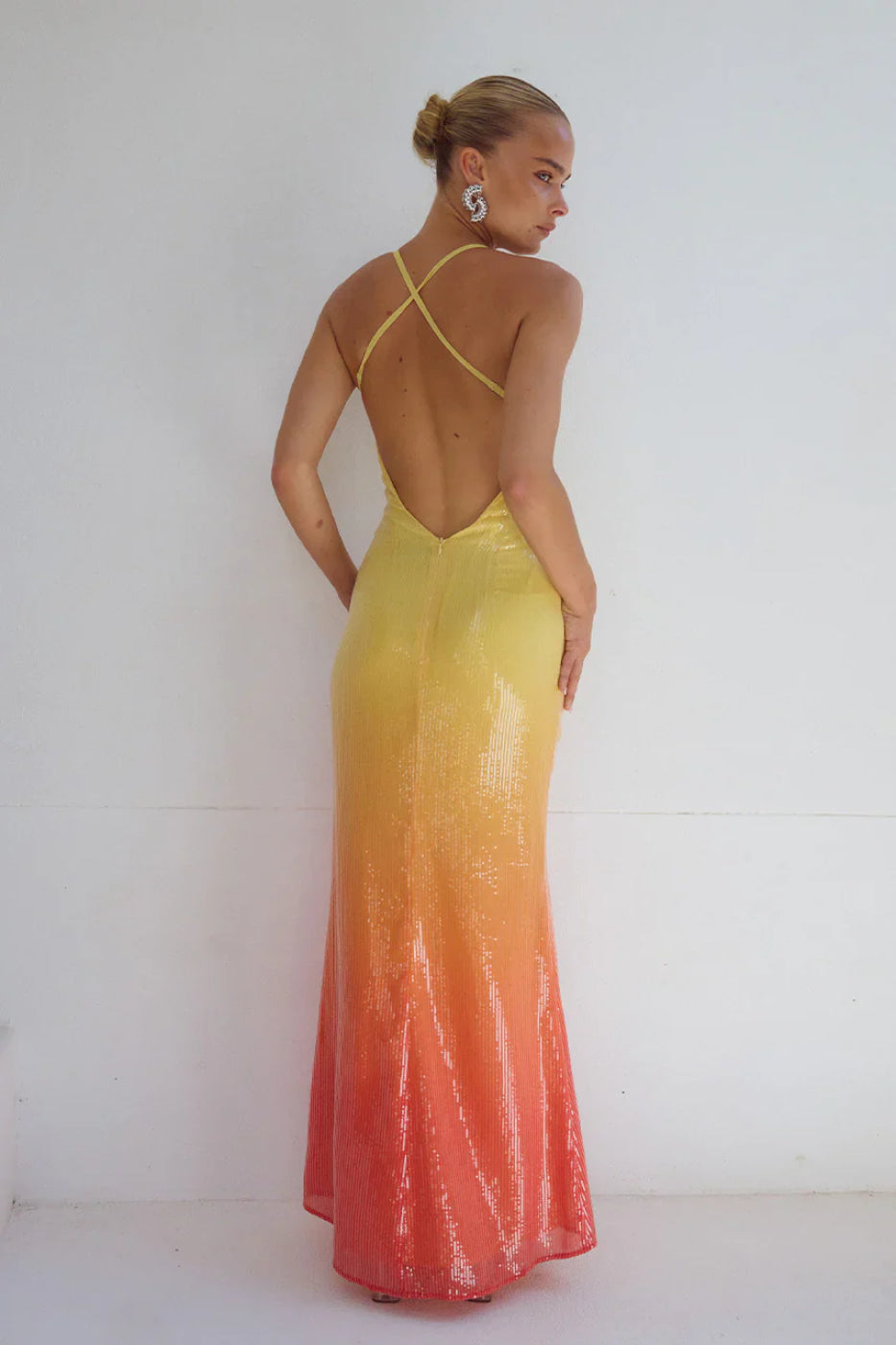 The Soléa - Sunset Sequin Dress