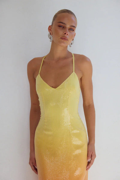 The Soléa - Sunset Sequin Dress
