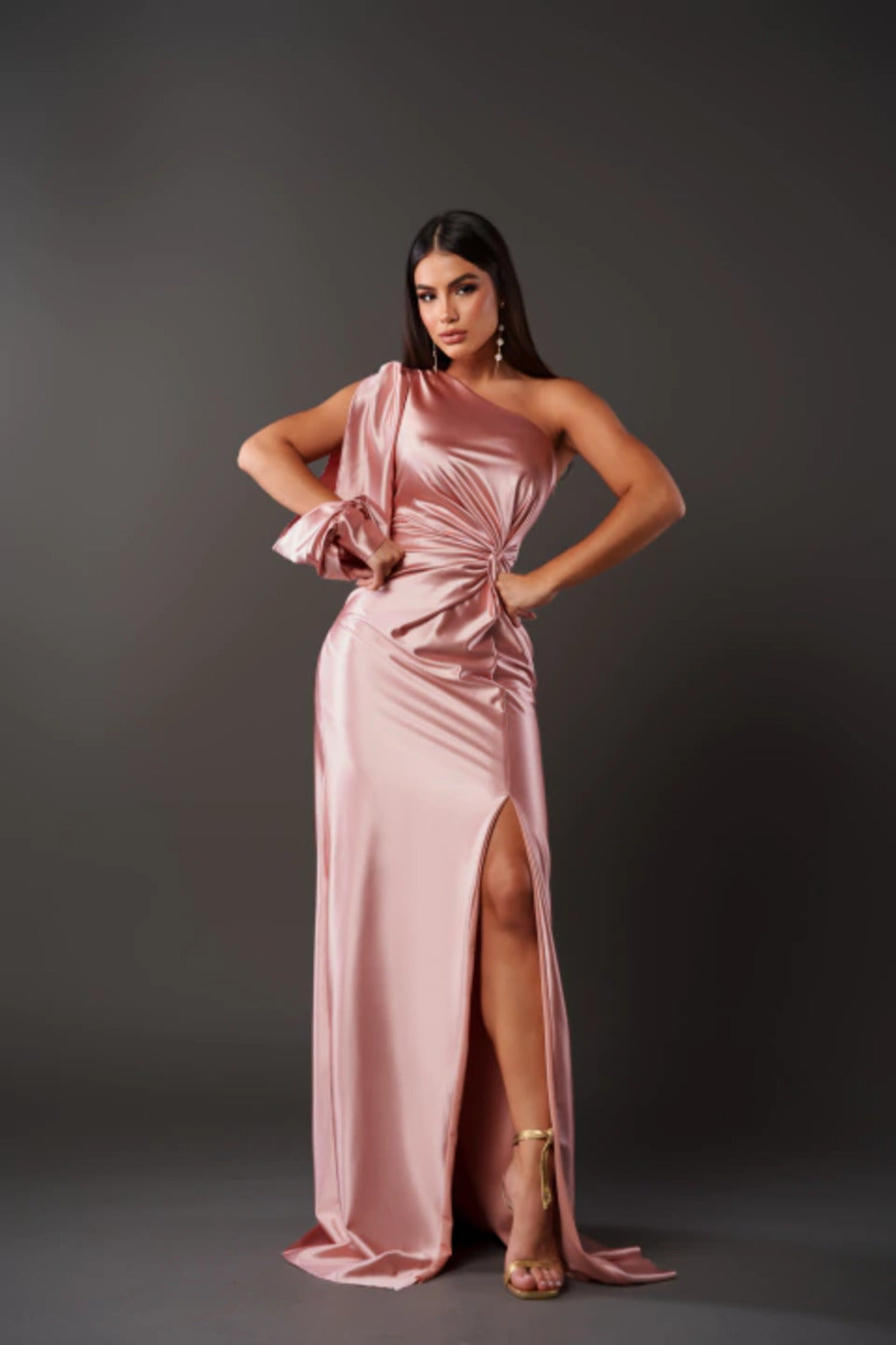 Leya | Glamour Draped Gown