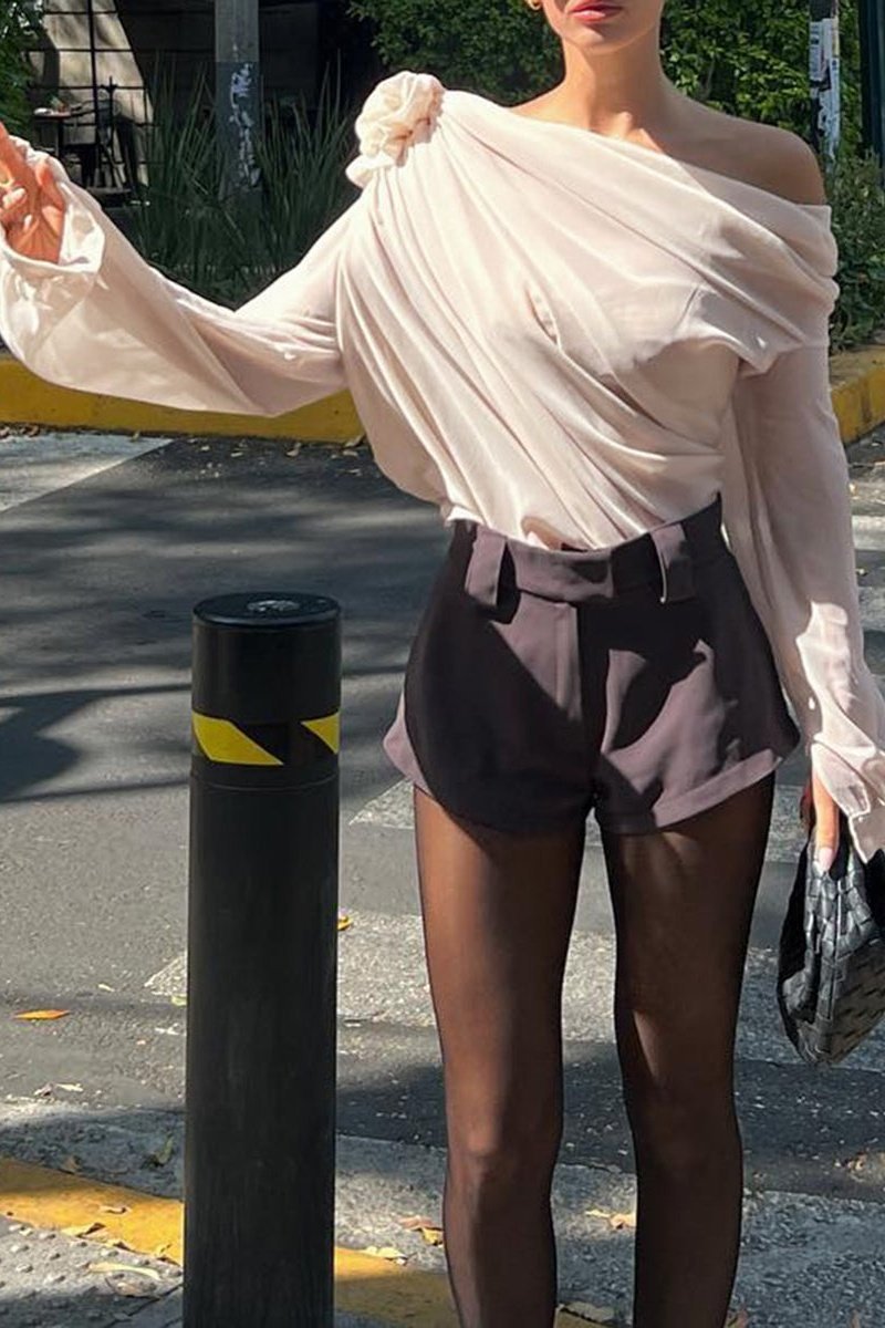 Lola | One Shoulder Floral Top